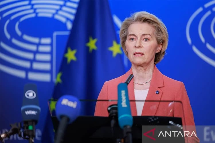 Von der Leyen Tegaskan Prinsip Perdamaian Ukraina: Kedaulatan Penuh dan Angkatan Bersenjata yang Kuat